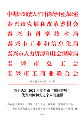 揭榜挂帅项目